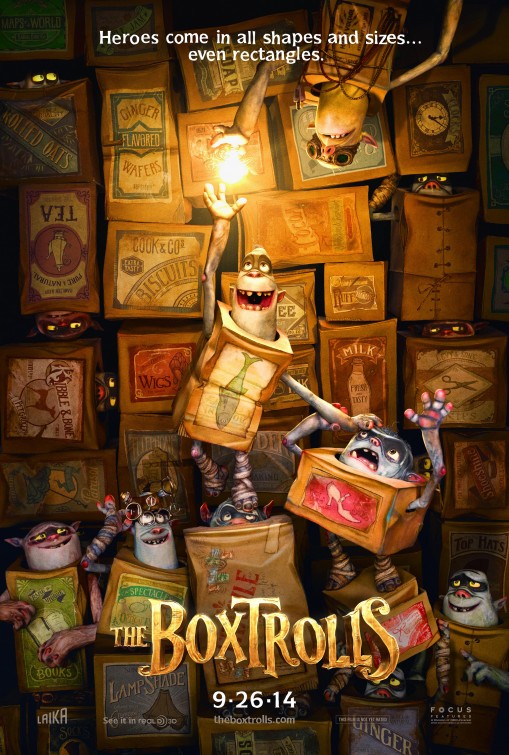 Kutu Cüceleri: Yaratıklar Aramızda – The Boxtrolls 2014 Türkçe Dublaj izle