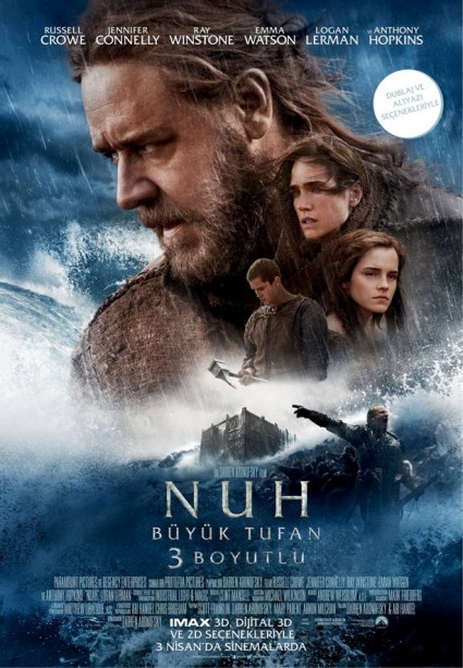 Nuh: Büyük Tufan – Noah 2014 Türkçe Dublaj izle