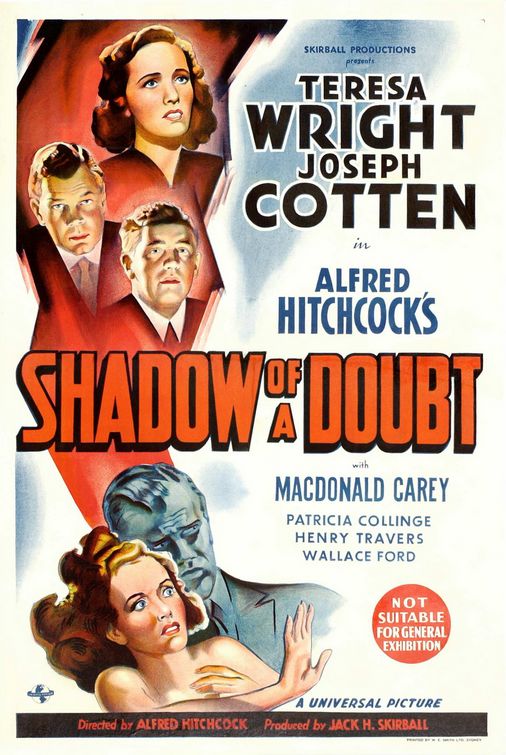 Şüphenin Gölgesi – Shadow of a Doubt 1943 Türkçe Altyazılı izle